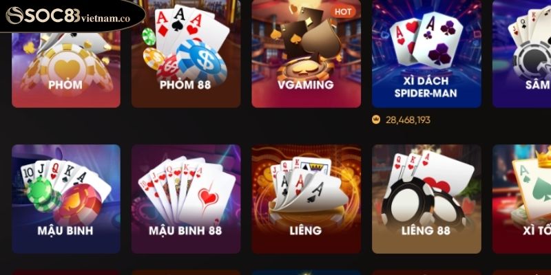 Game Bài Jili Soc88 Trải Nghiệm Đỉnh Cao, Cơ Hội Thắng Lớn 2 Khám phá game bài jili soc88