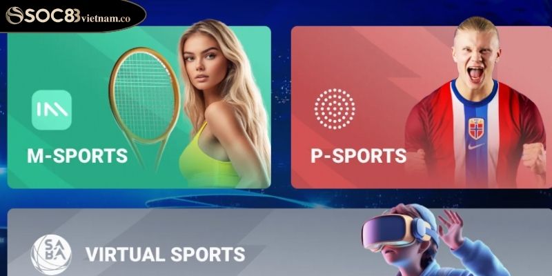 S Sports SOC88 Thiên Đường Cá Cược Thể Thao Trực Tuyến 2 Giới thiệu sảnh game S Sports SOC88