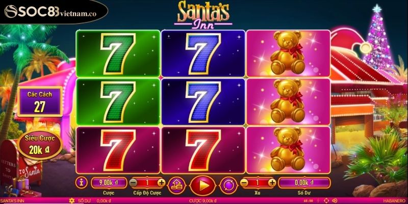 Cuộc Phiêu Lưu Với Slot Giáng Sinh Rinh Quà SOC88 Đầy Hấp Dẫn 3 Lối chơi đơn giản cùng cơ hội nhận quà lớn
