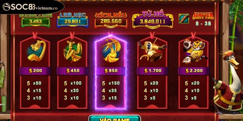 Khám Phá Cách Chơi Slot Tuyệt Đỉnh Cung Phu SOC88 Thắng Lớn 3 Các tính năng nổi bật trong Tuyệt đỉnh cung phu game thủ cần nhớ